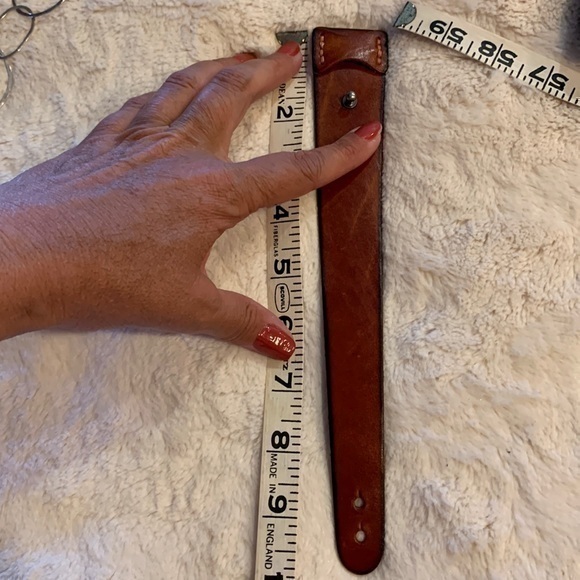 Leather tapered bracelet - Picture 1 of 2